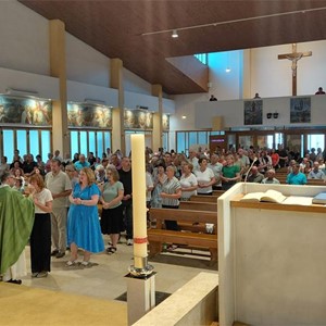 Don Tomislav Puškarić predvodio misu u bazilici svetog Josipa i svjedočio o misionarskom pozivu
